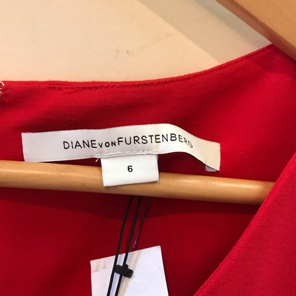Diane von furstenberg "carla" dress 6 NWT - Picture 5 of 8